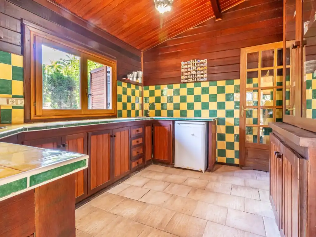 Cocina de Casa o chalet en venta en Alberic con Jardín privado, Terraza y Piscina