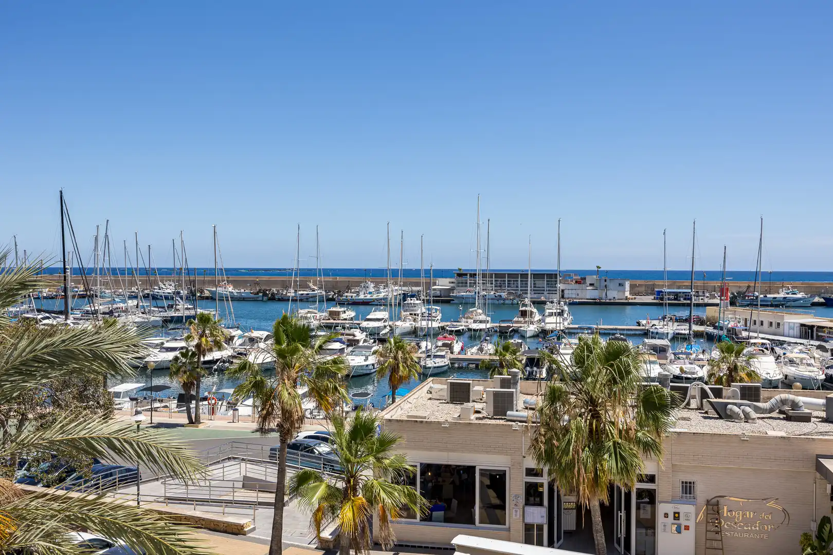 Terrasse von Wohnungen zum Verkauf in Villajoyosa / La Vila Joiosa mit Möbliert