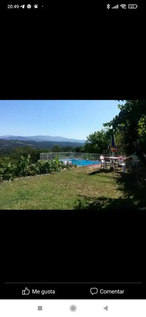 Piscina de Casa adosada en venda en A Cañiza  