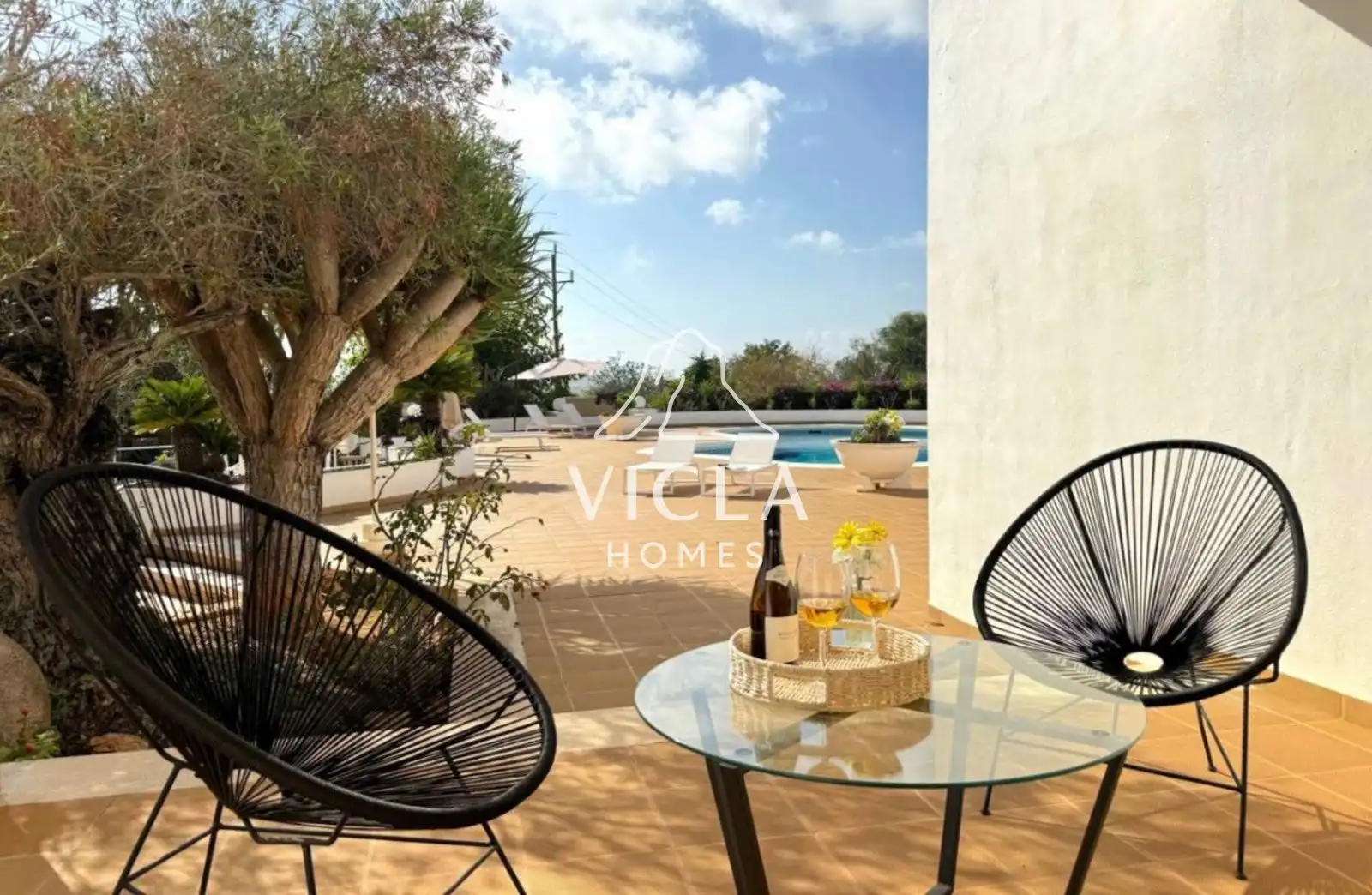 Vista exterior de Casa o chalet en venta en Santa Eulària des Riu con Aire acondicionado, Calefacción y Terraza
