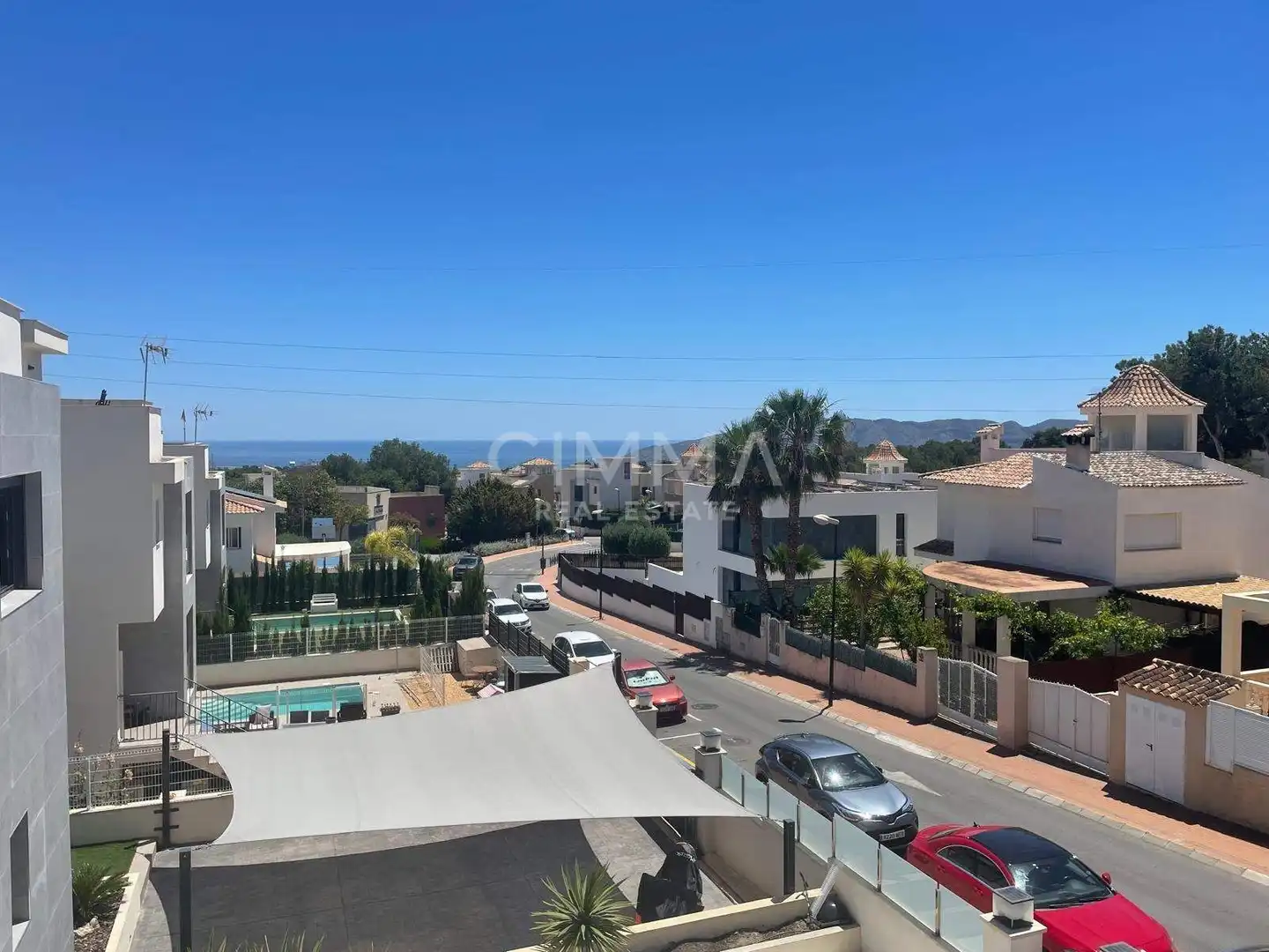 Vista exterior de Casa o chalet en venta en La Nucia con Aire acondicionado, Calefacción y Jardín privado