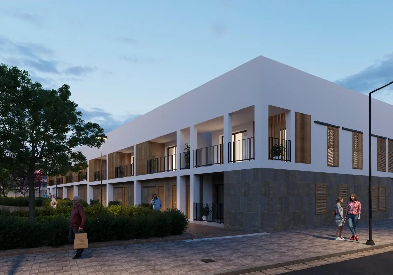 Vista exterior de Ático en venta en  Palma de Mallorca con Calefacción, Jardín privado y Terraza