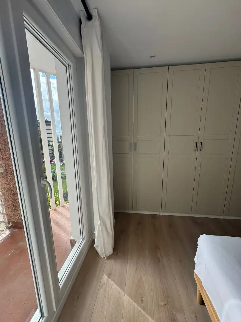 Schlafzimmer von Wohnung zur Miete in Santander mit Klimaanlage, Heizung und Parkett