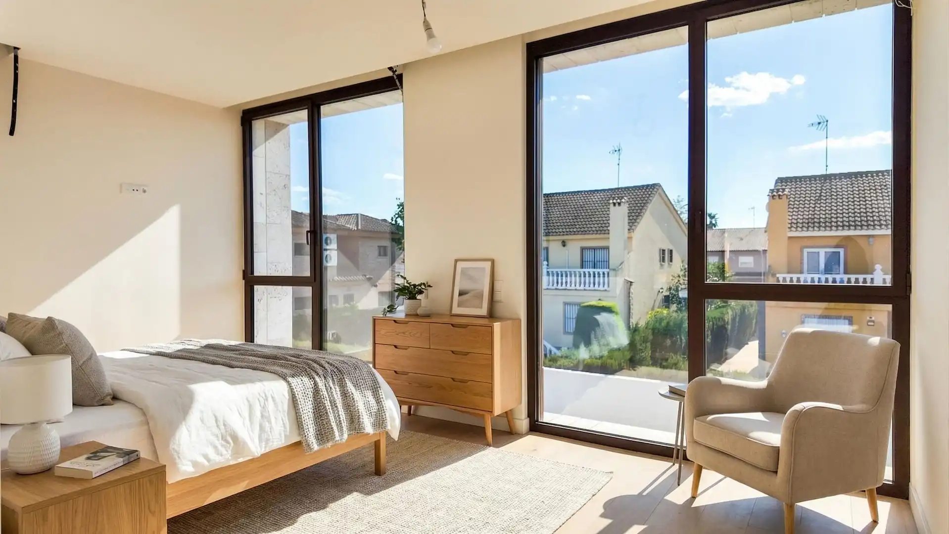 Habitación de Casa o chalet en venta en L'Eliana con Aire acondicionado, Calefacción y Jardín privado