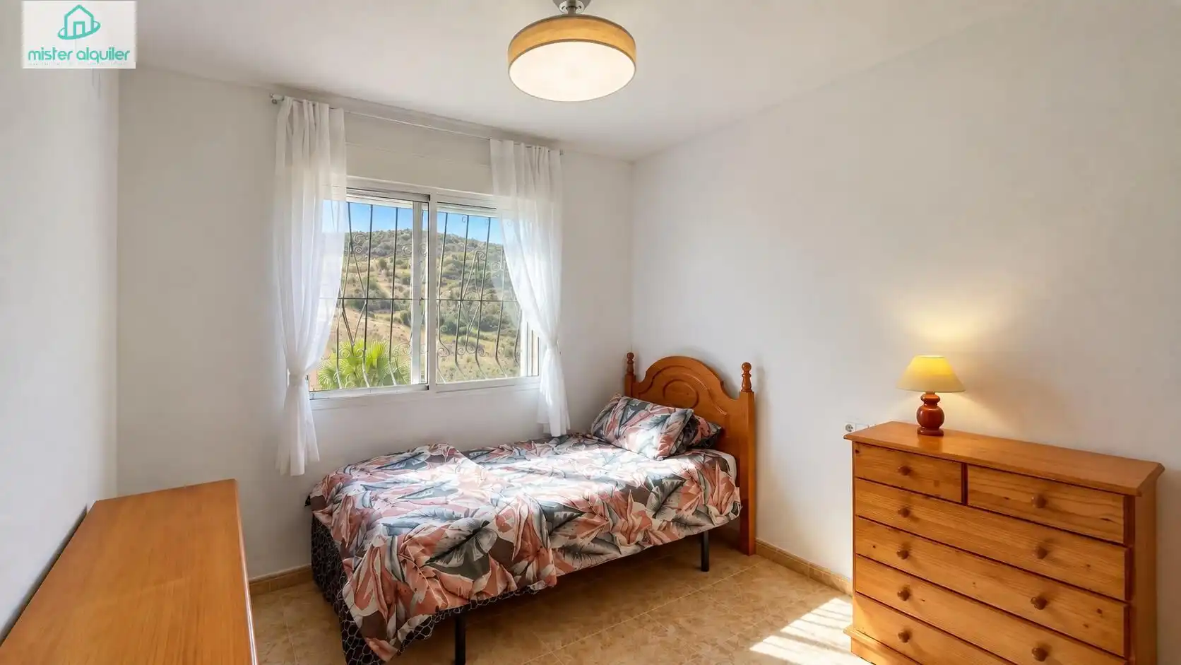 Bedroom of Houses for rent in Busot  with Air Conditioner, Heating and Private garden