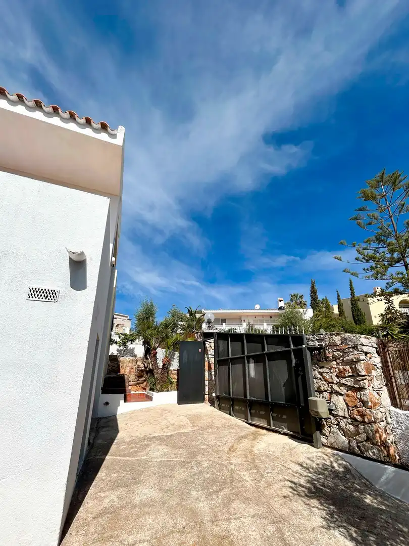 Exterior view of Houses for rent in Peñíscola / Peníscola  with Private garden, Terrace and Furnished