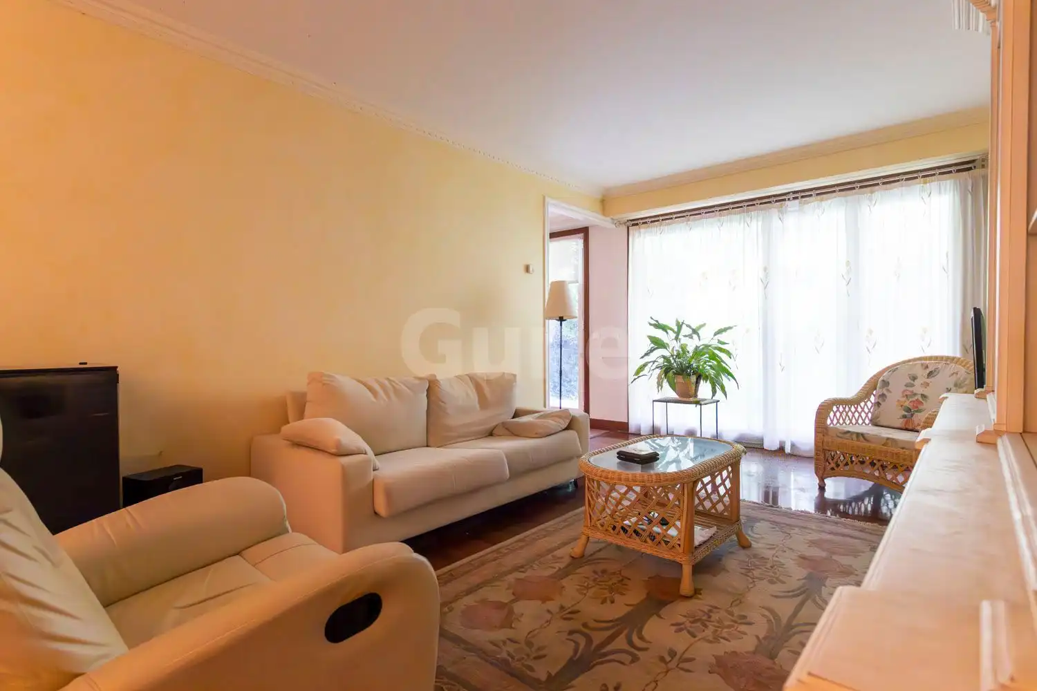 Sala de estar de Piso en venta en Urretxu con Calefacción, Jardín privado y Terraza