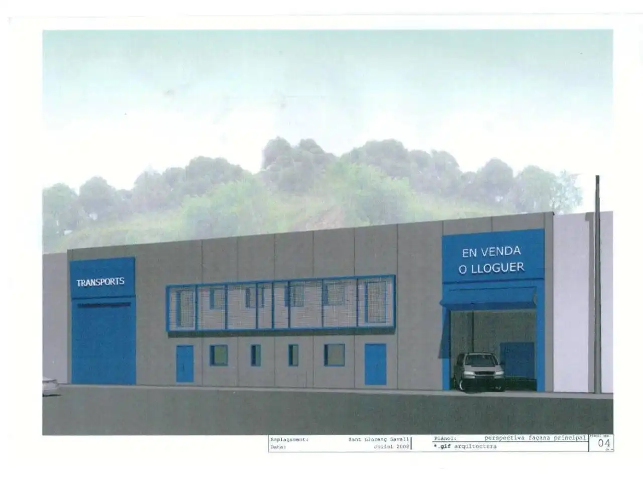 Terreny industrial en venda a Avenida Granera 54