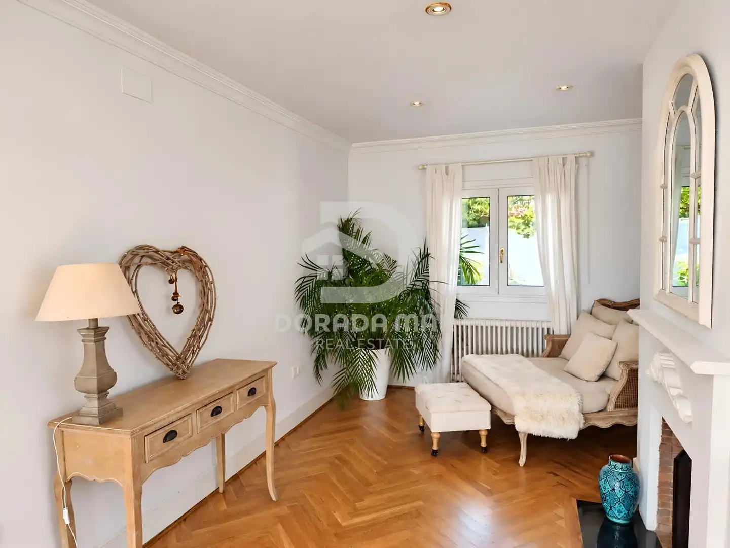 Sala de estar de Casa o chalet en venta en Sant Pere de Ribes con Calefacción, Jardín privado y Piscina