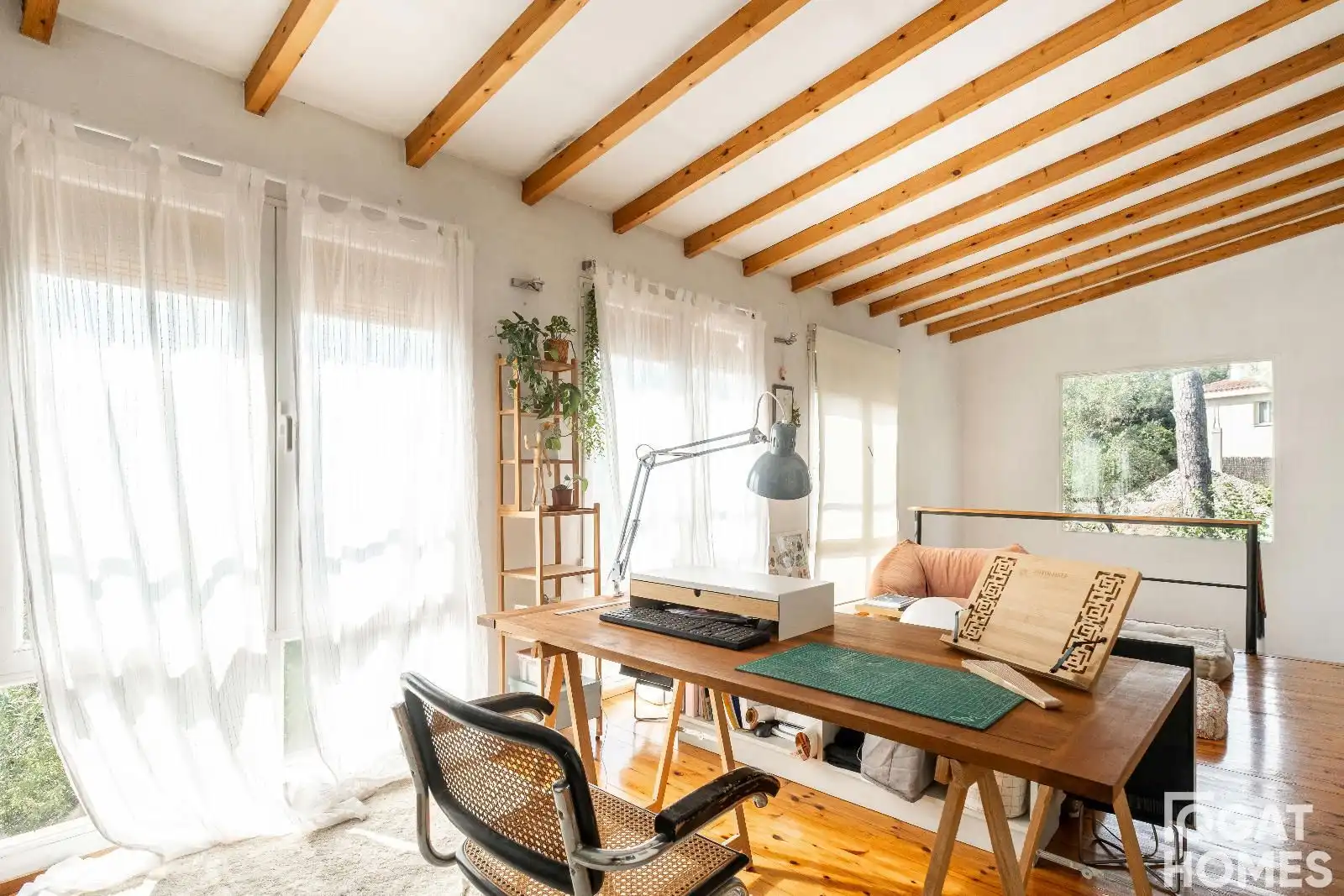 Sala de estar de Casa o chalet en venta en Sant Cugat del Vallès con Calefacción y Trastero