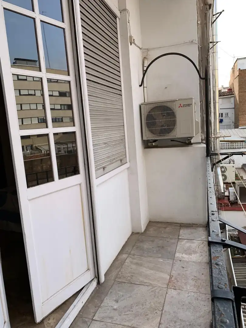 Terraza de Piso de alquiler en Valencia con Aire acondicionado y Calefacción