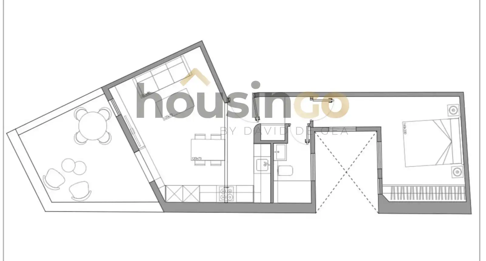 Penthouse with lift to rent in Luchana, imagen 33