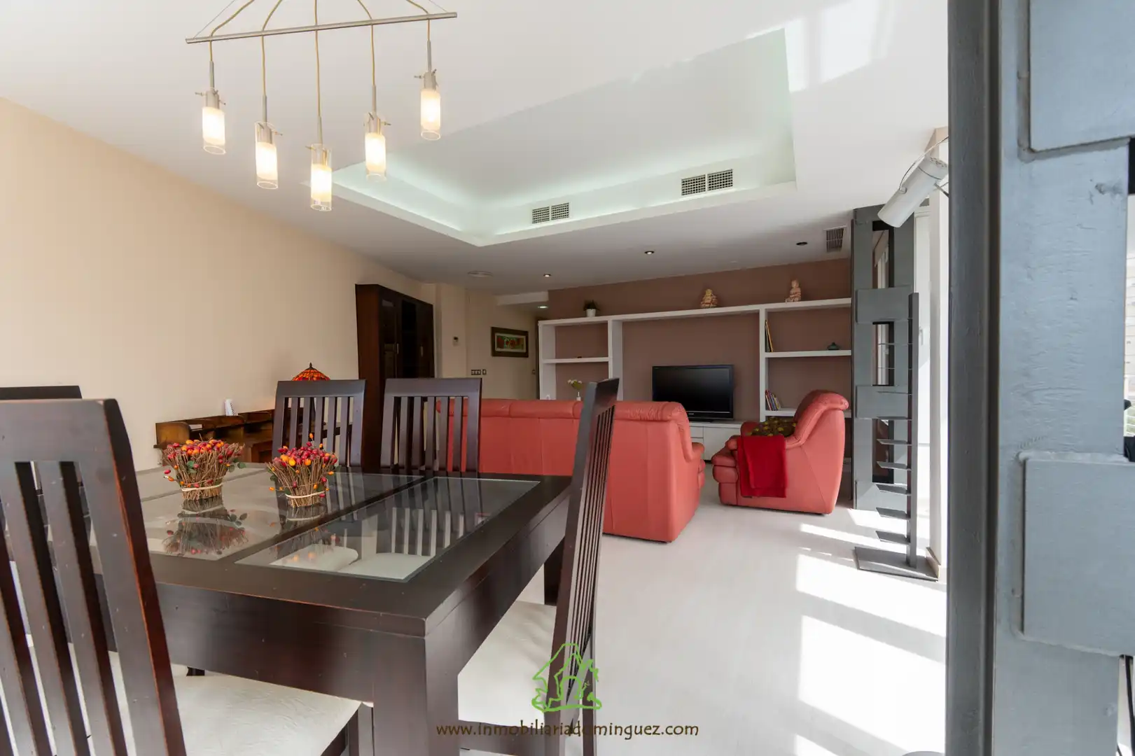 Living room of Flat for sale in Murcia  with Air Conditioner, Furnished and Oven