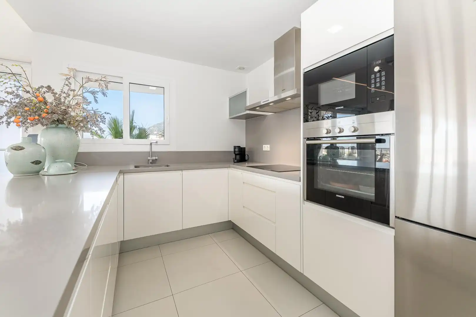 Cuina de Apartament en venda en Benalmádena amb Aire condicionat, Calefacció i Terrassa