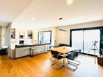 Dining room of Attic to rent in  Barcelona Capital  with Air Conditioner, Heating and Parquet flooring