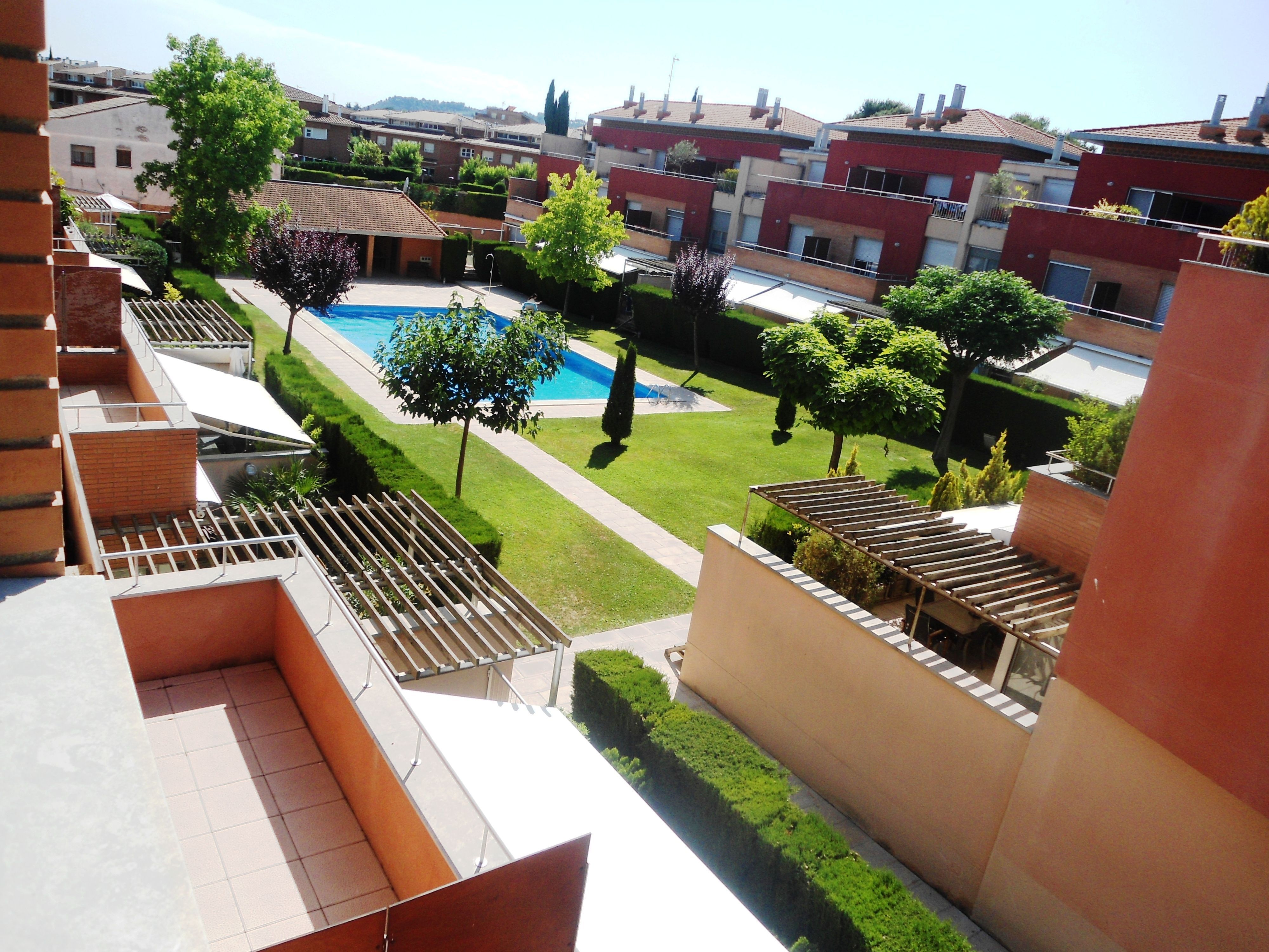 Jardí de Casa adosada de lloguer en Alpicat amb Aire condicionat, Calefacció i Jardí privat
