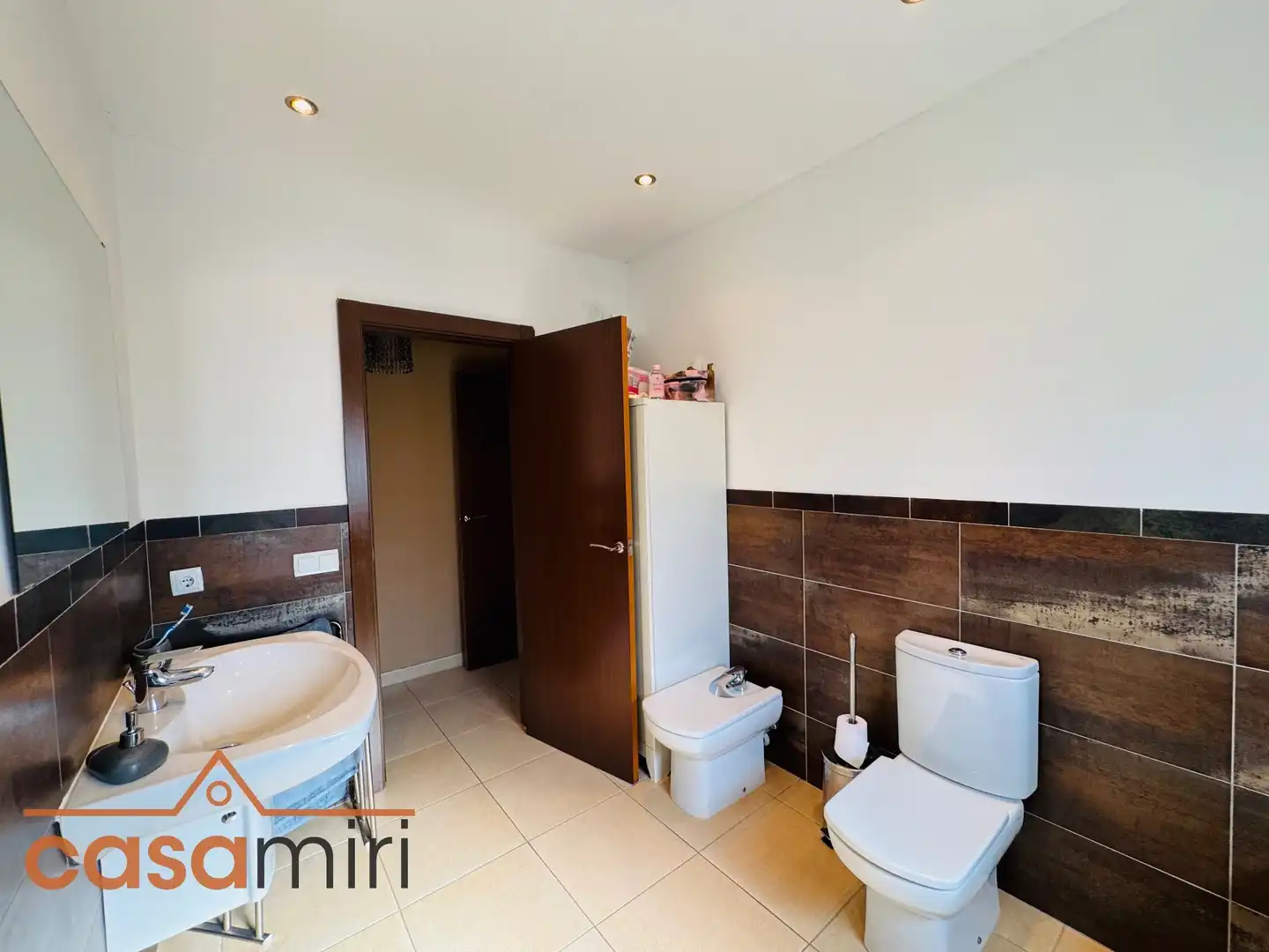 Baño de Casa o chalet en venta en Sant Cebrià de Vallalta con Aire acondicionado, Calefacción y Jardín privado