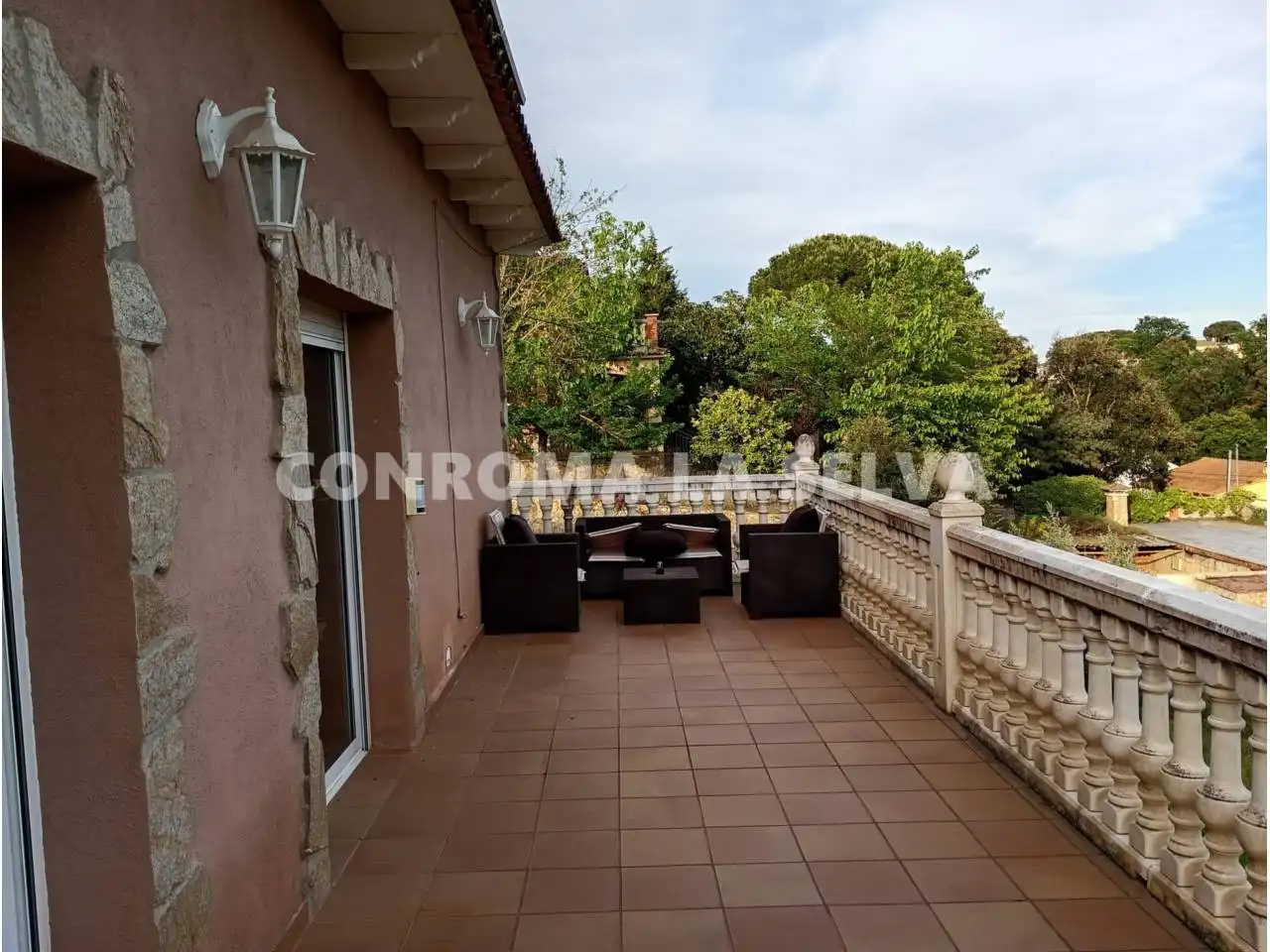 Terrassa de Casa o xalet en venda en Tordera amb Calefacció i Jardí privat