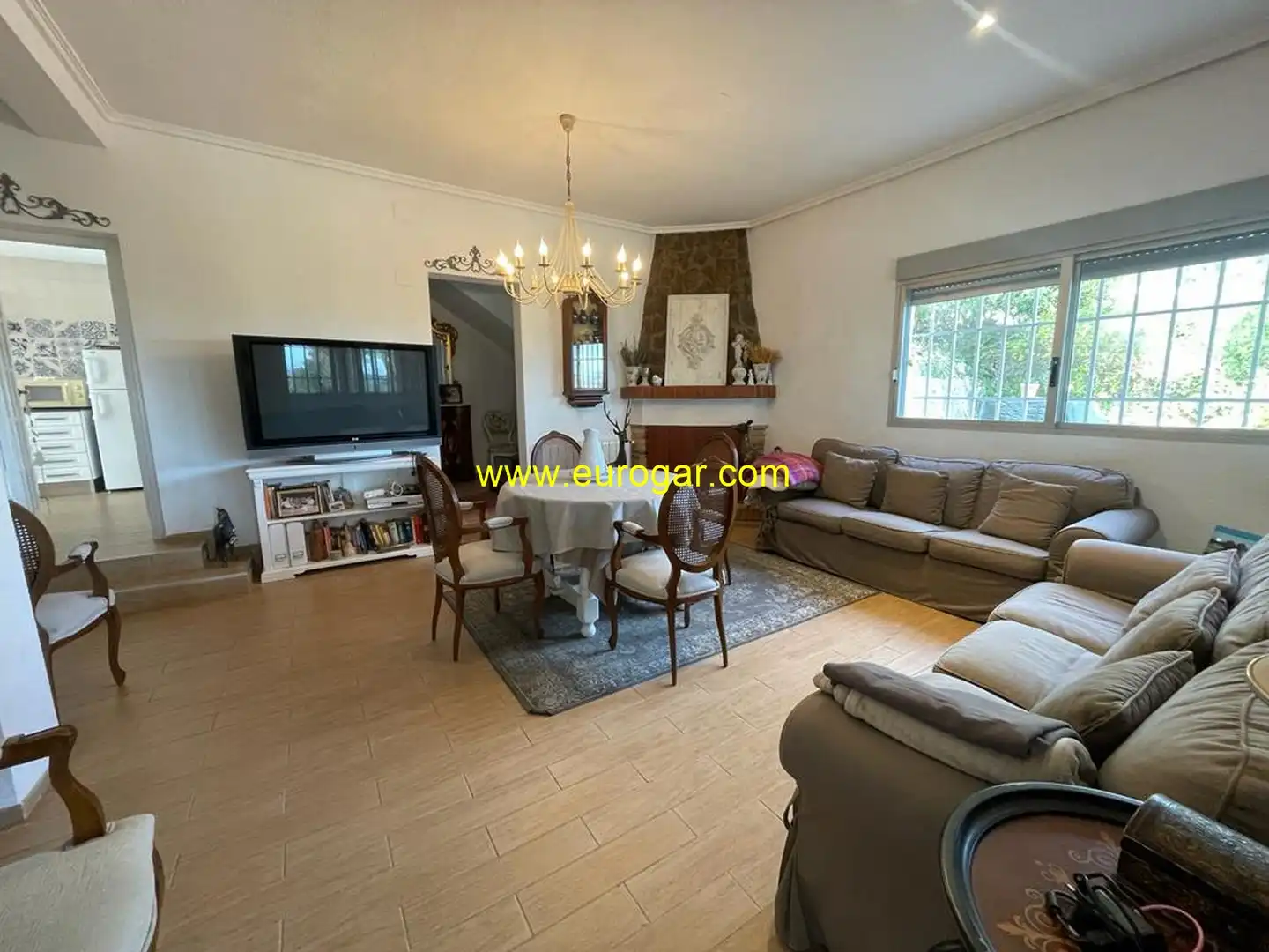 Sala de estar de Casa o chalet en venta en Chiva con Jardín privado, Terraza y Trastero