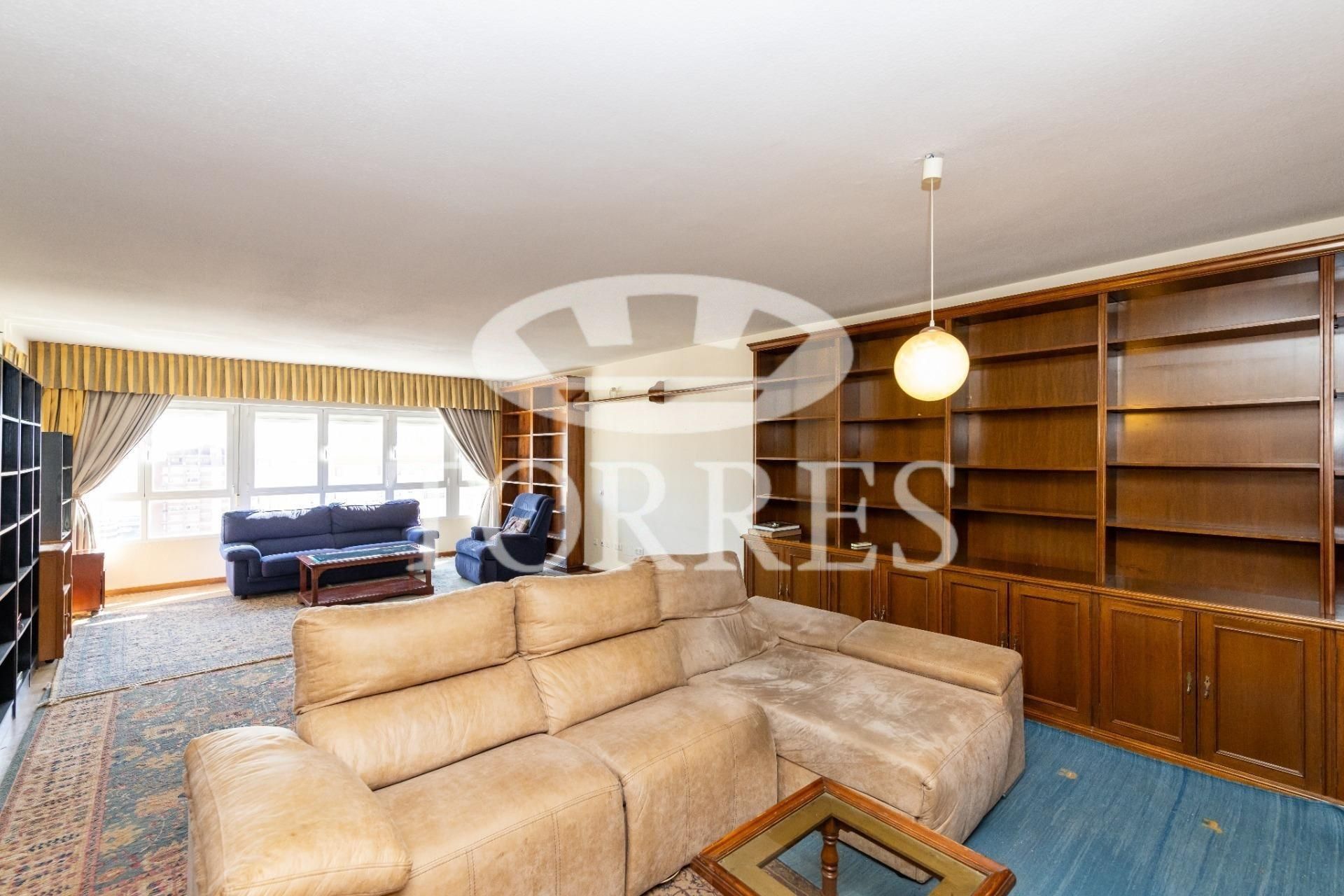 Sala de estar de Piso en venta en Málaga Capital con Aire acondicionado y Parquet