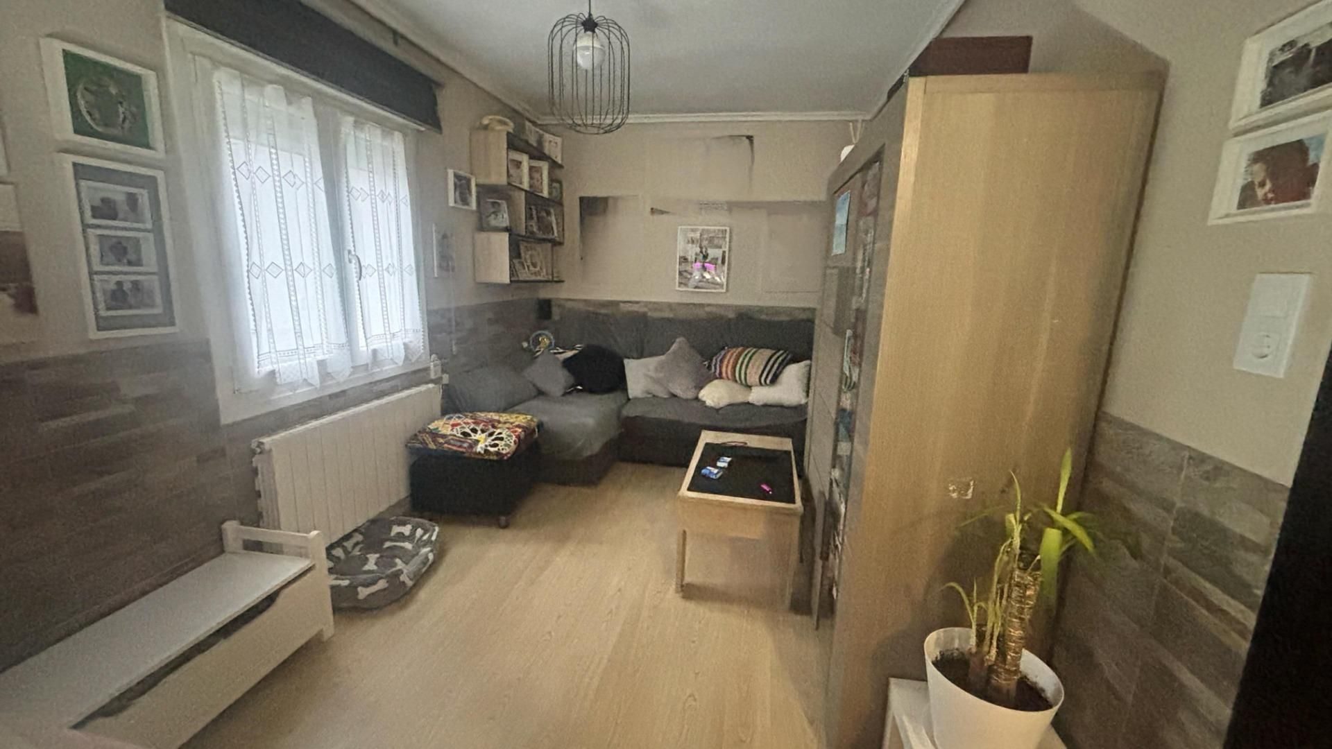 Sala de estar de Piso en venta en Galdakao con Calefacción y Amueblado