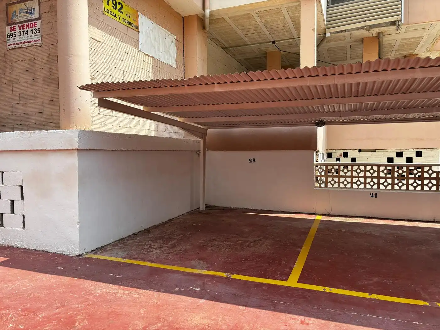 Parkplatz von Wohnungen zum Verkauf in Calpe / Calp mit Terrasse, Möbliert und Gemeinschaftspool