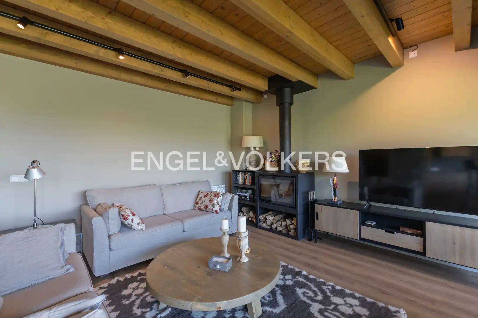 Sala d'estar de Casa o xalet en venda en Ger amb Calefacció, Jardí privat i Parquet