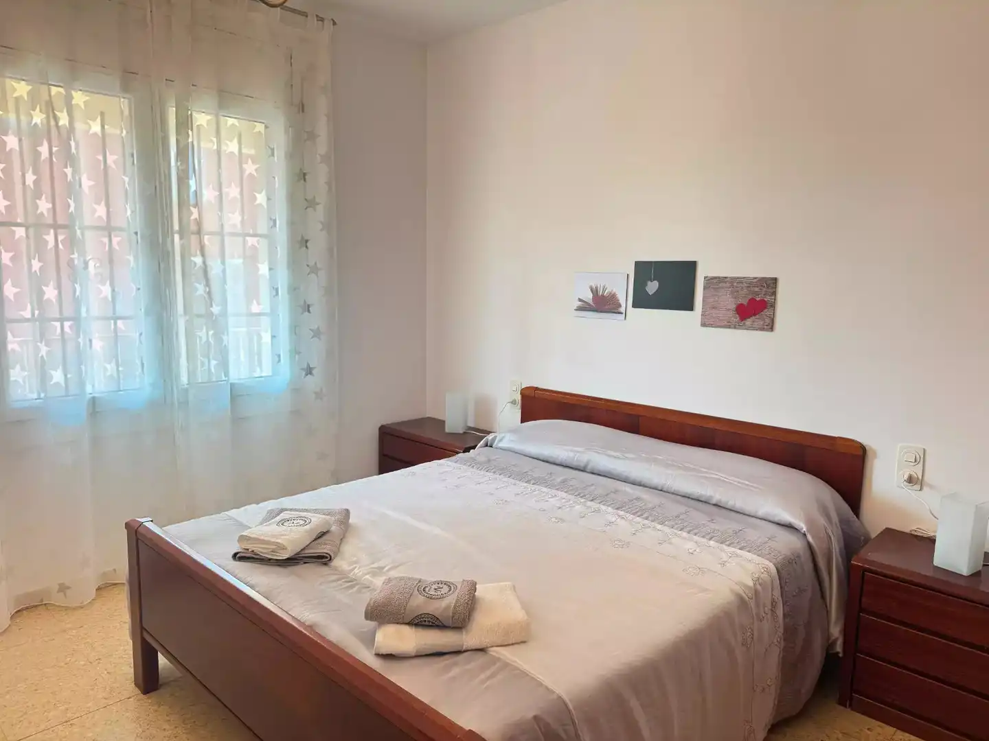 Bedroom of Houses for rent in Borrassà  with Air Conditioner, Heating and Terrace