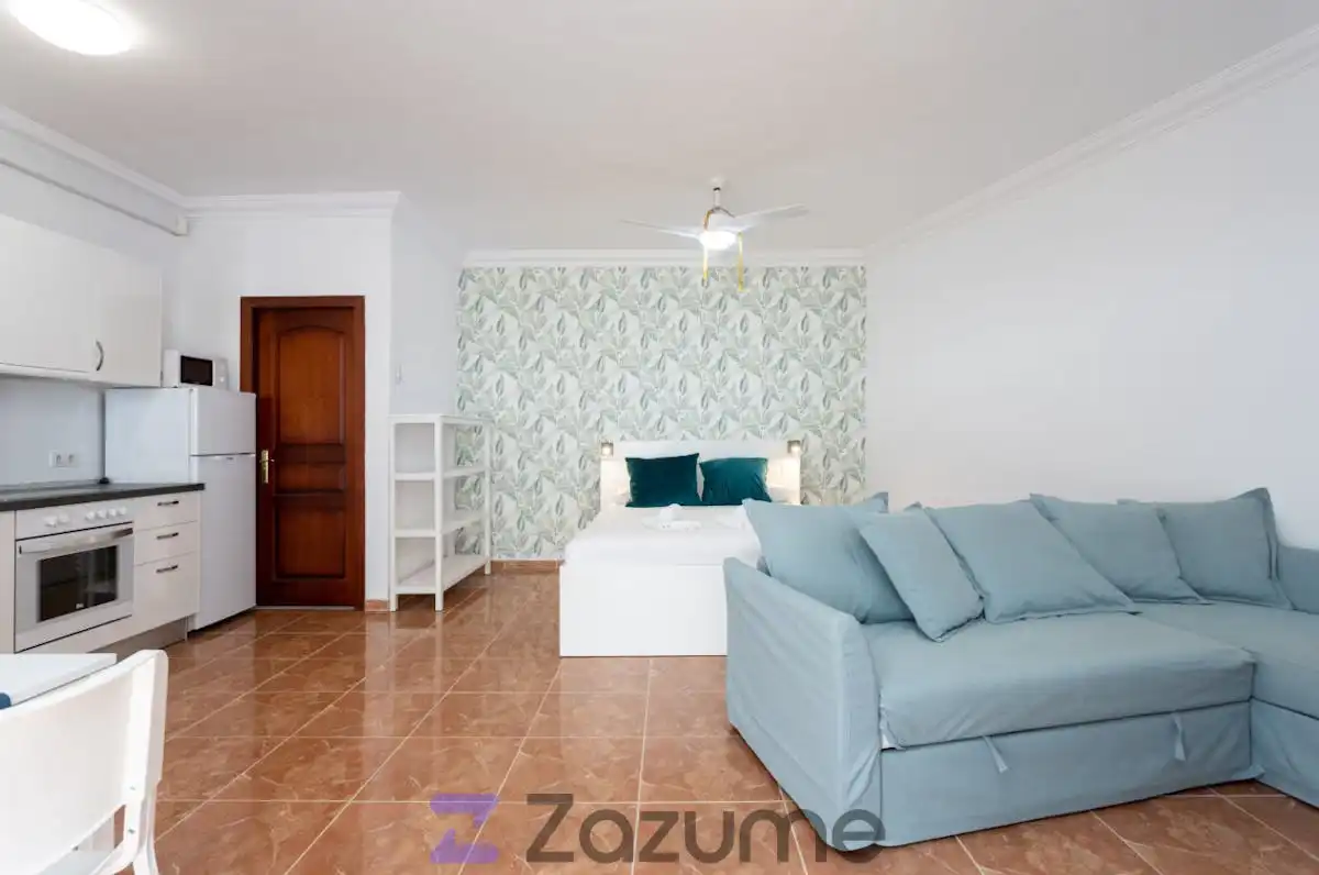Bedroom of Flat for rent in Guía de Isora  with Air Conditioner, Heating and Terrace