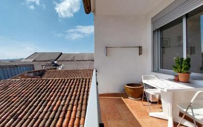 Balcony of Flat for sale in Terrassa  with Air Conditioner, Heating and Parquet flooring