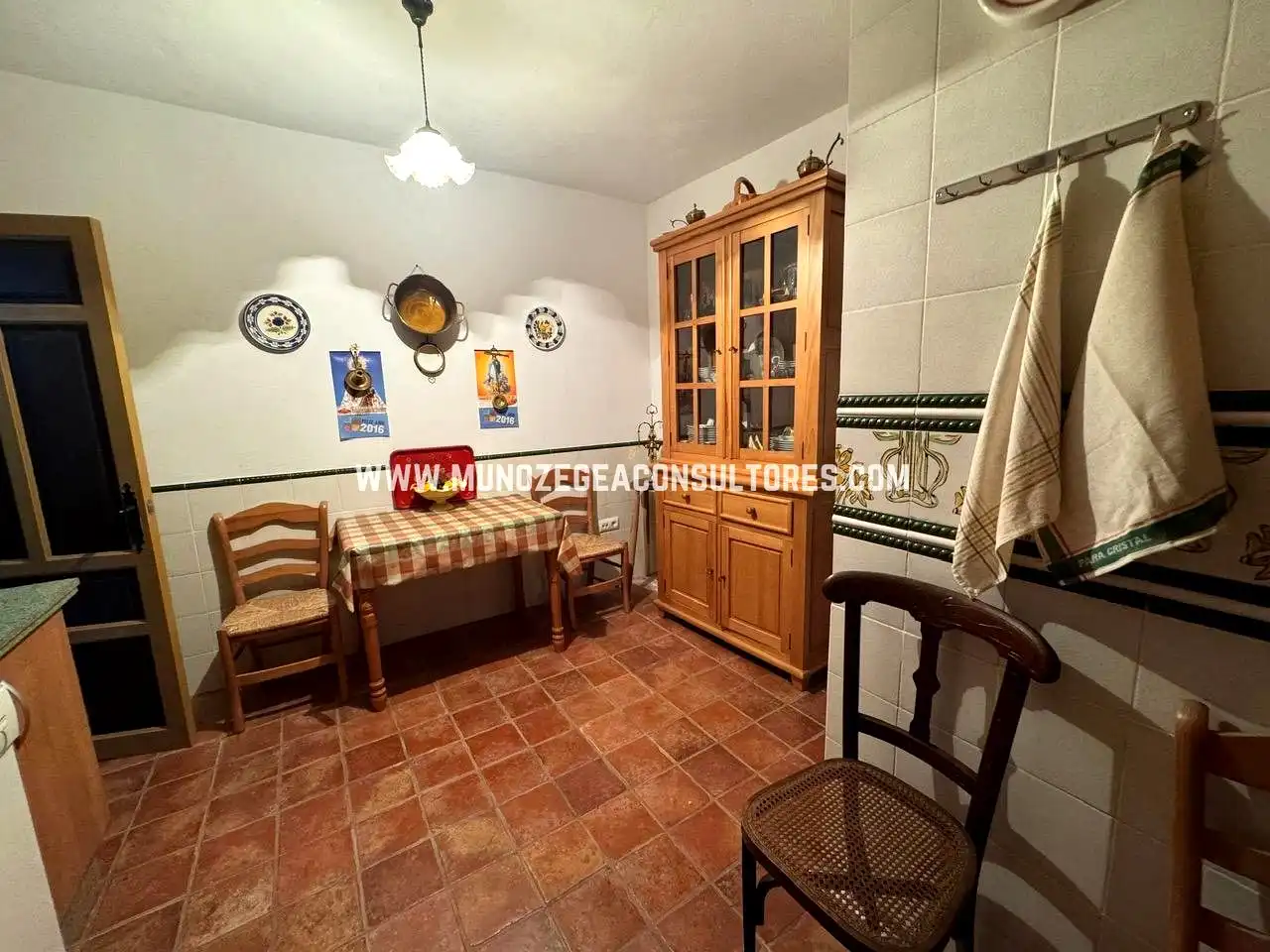 Cocina de Casa o chalet en venta en Lucena con Aire acondicionado, Jardín privado y Piscina