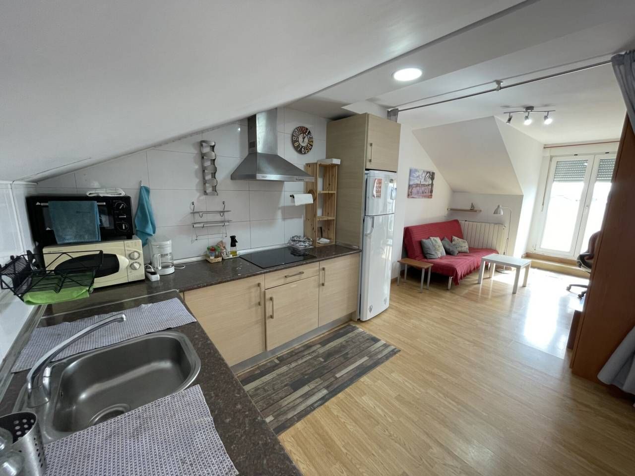 Cocina de Piso en venta en Zamora Capital  con Calefacción, Trastero y Amueblado