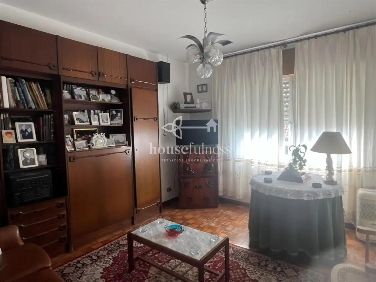 Sala d'estar de Casa o xalet en venda en Ares amb Calefacció, Jardí privat i Parquet