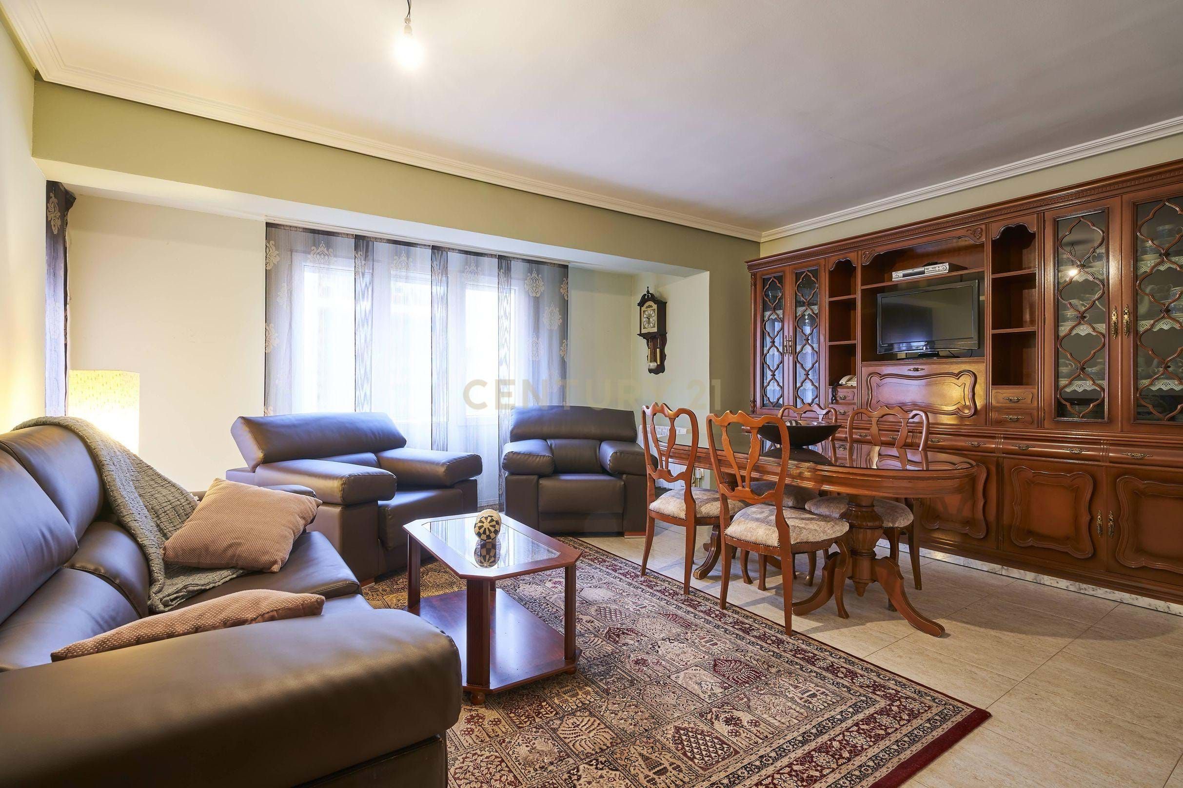 Living room of Flat for sale in Benicarló  with Heating, Terrace and Furnished