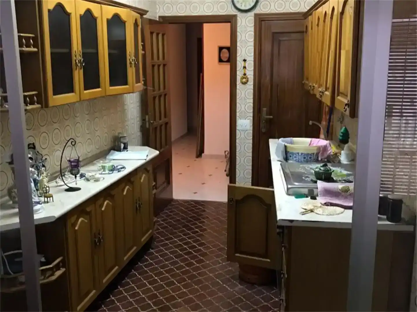 Cuina de Casa adosada en venda en Miajadas amb Balcó
