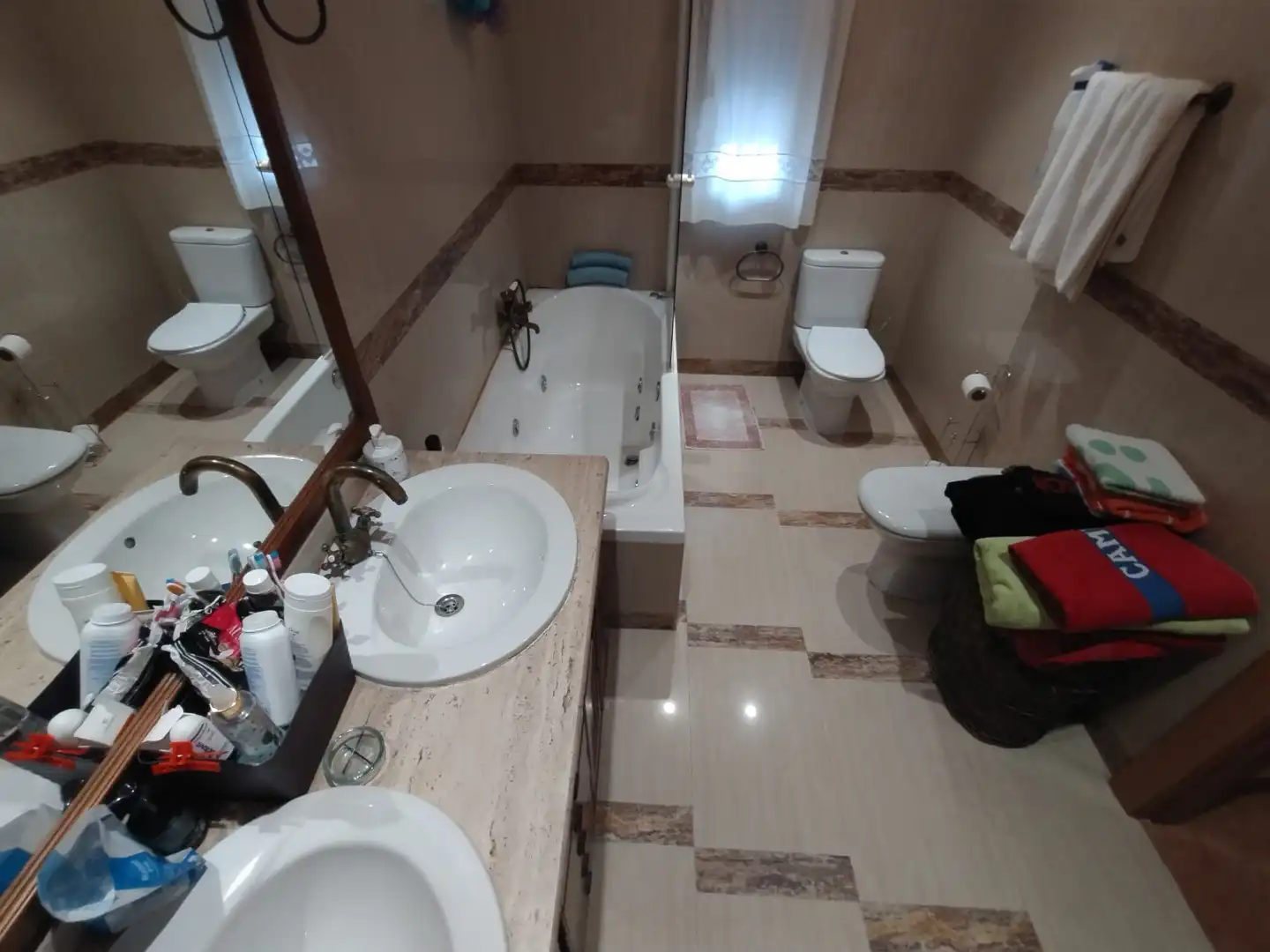 Bany de Casa o xalet en venda en Murcia amb Aire condicionat, Calefacció i Jardí privat