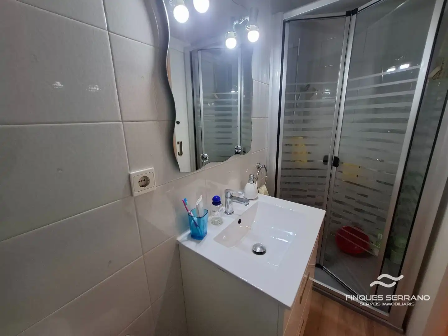 Bathroom of Flat for sale in Calafell  with Air Conditioner, Heating and Terrace