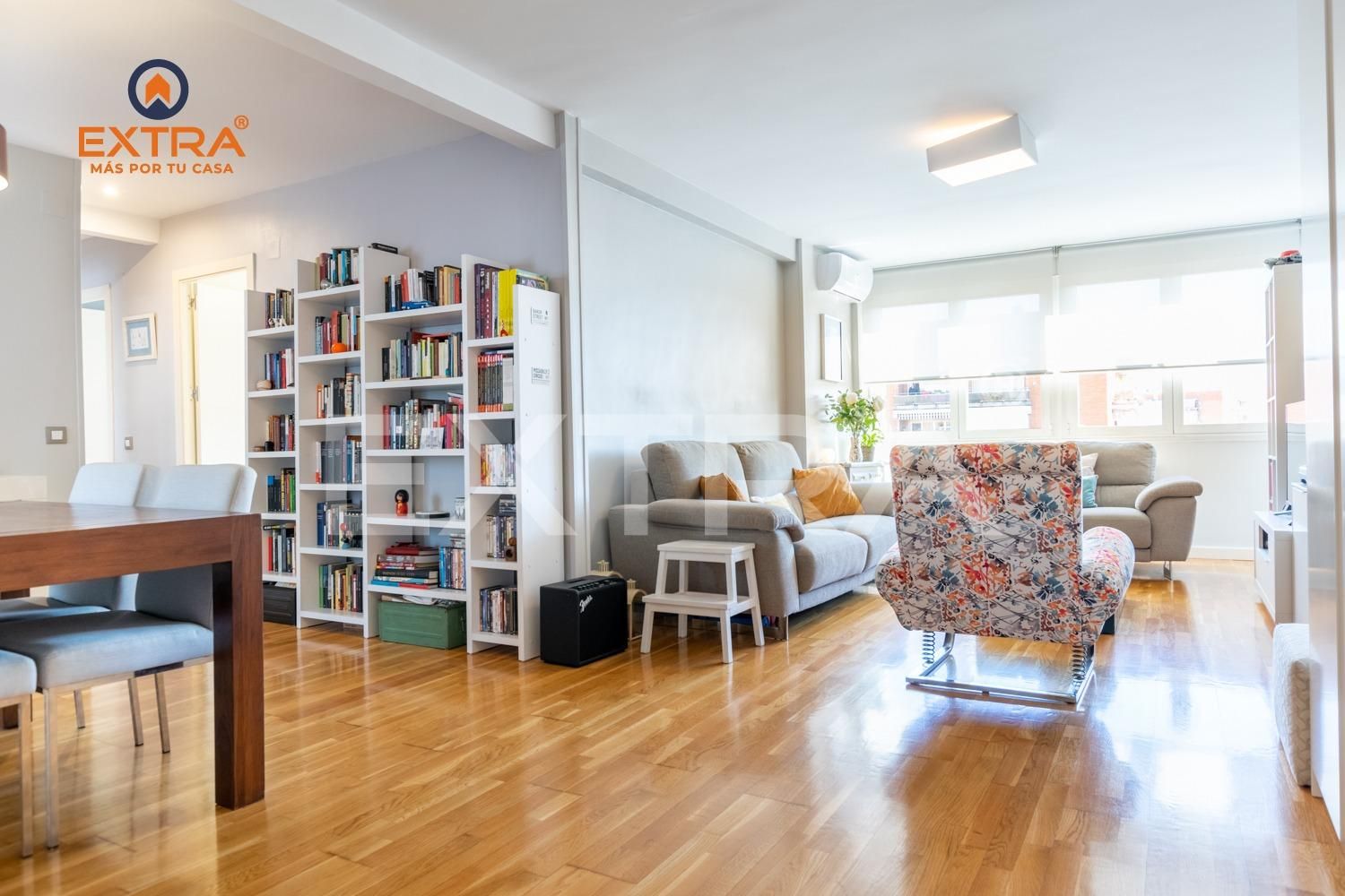 Living room of Flat for sale in  Madrid Capital  with Air Conditioner and Storage room