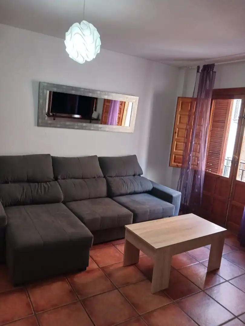 Sala de estar de Apartamento de alquiler en Granada con Amueblado
