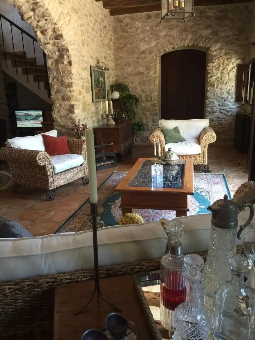 Sala de estar de Finca rústica en venta en Relleu