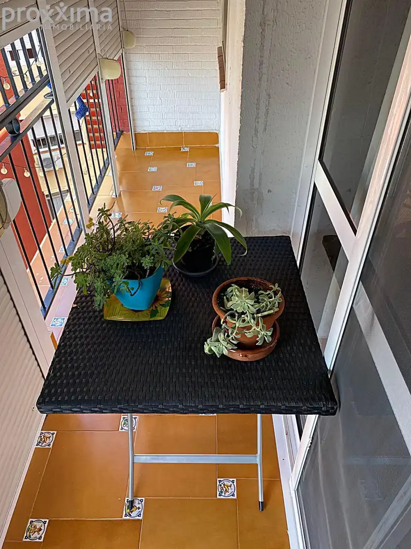 Balcony of Flat for sale in Montequinto  with Air Conditioner, Private garden and Terrace