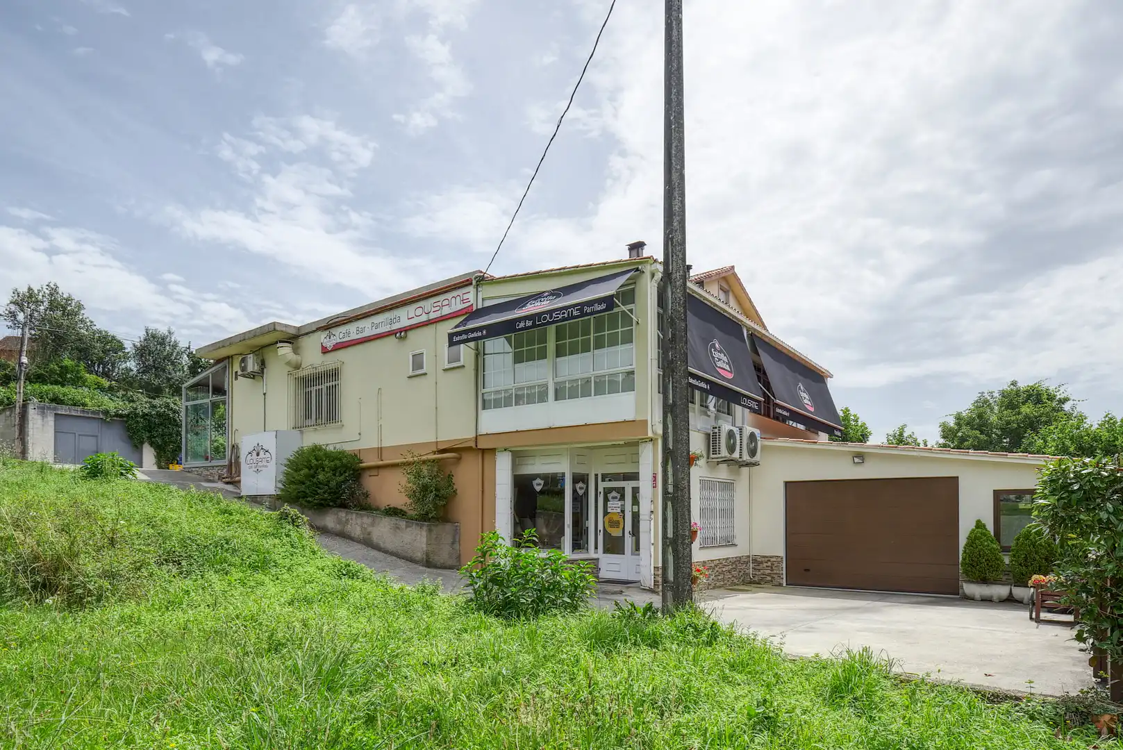 Vista exterior de Casa o chalet en venta en Lousame con Aire acondicionado, Calefacción y Jardín privado