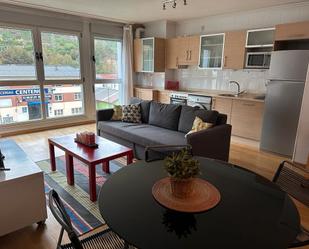 Wohnzimmer von Wohnungen miete in Castrillón mit Heizung, Parkett und Abstellraum