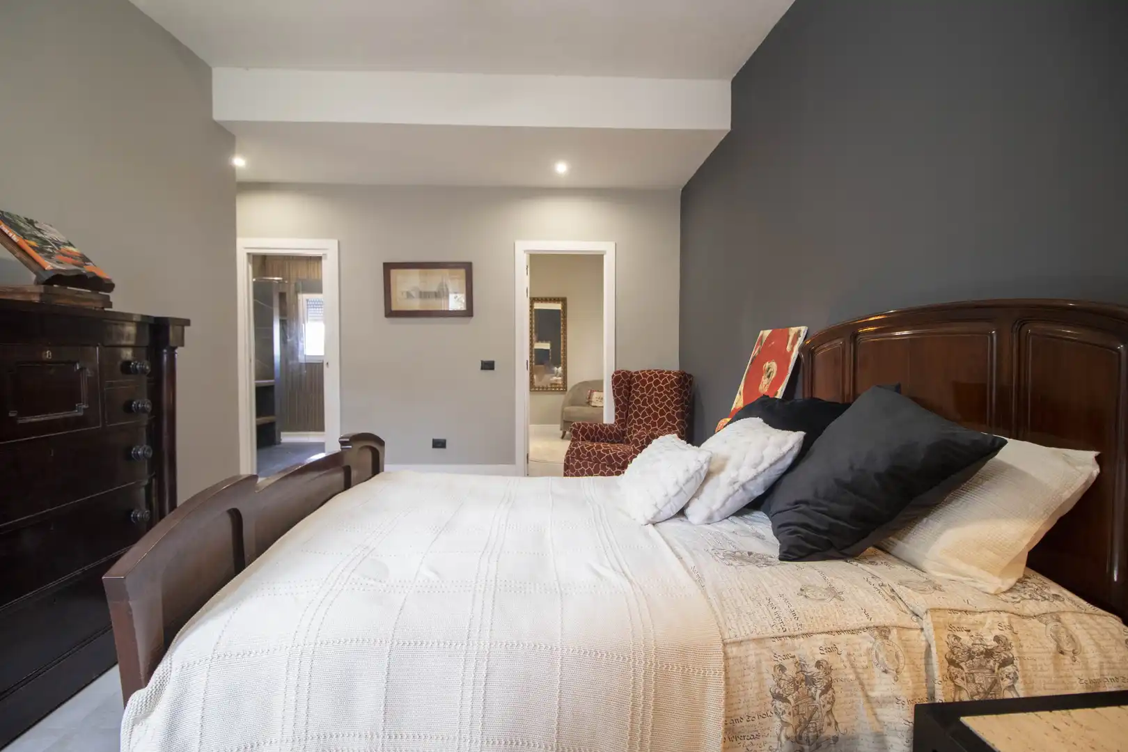Bedroom of Houses for rent in Tacoronte  with Air Conditioner, Private garden and Terrace