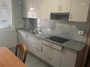 Kitchen of Flat for sale in Vigo   with Parquet flooring, Terrace and Storage room