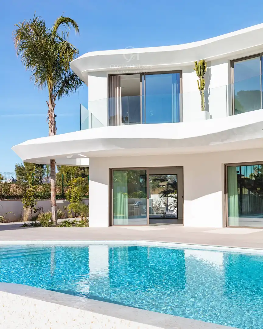 Exterior view of Houses for sale in Jávea / Xàbia  with Air Conditioner, Private garden and Terrace