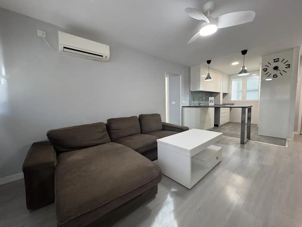 Sala de estar de Piso de alquiler en Madrid con Aire acondicionado y Calefacción