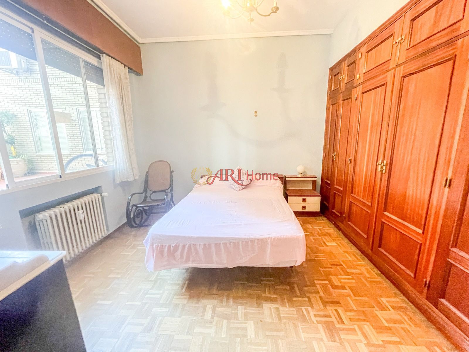 Bedroom of Flat for sale in  Madrid Capital  with Heating and Terrace