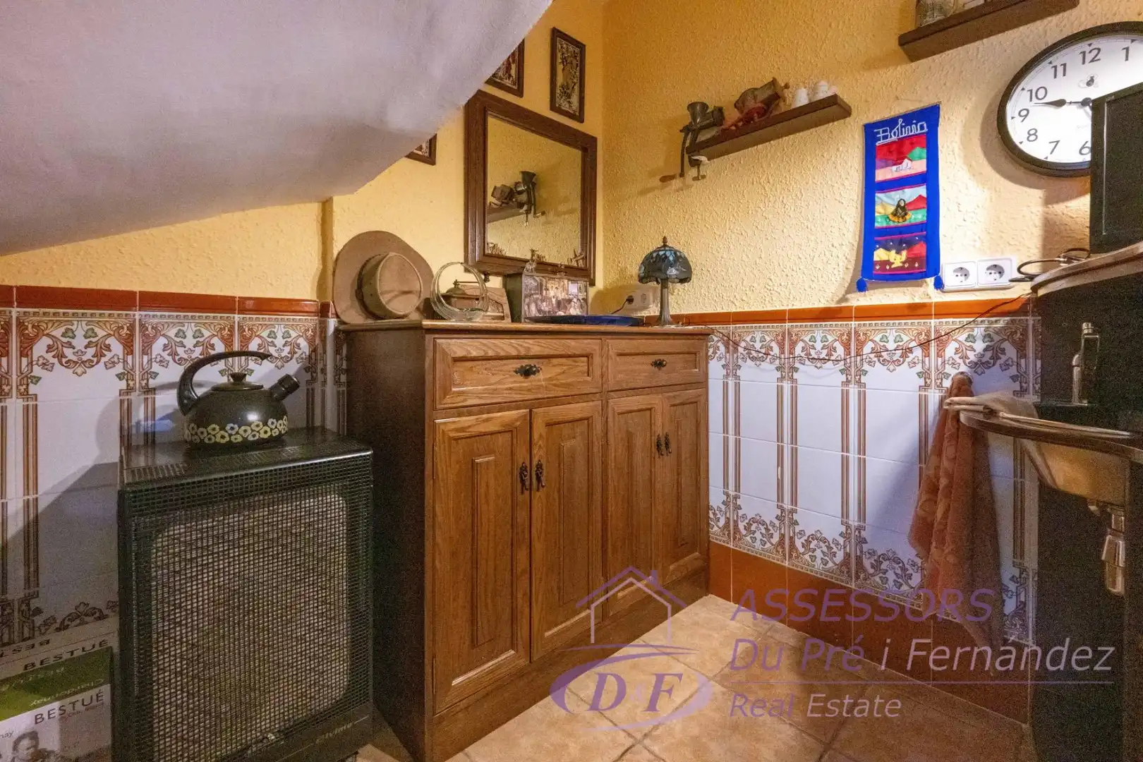 Cuina de Casa adosada en venda en Premià de Dalt amb Aire condicionat, Calefacció i Jardí privat