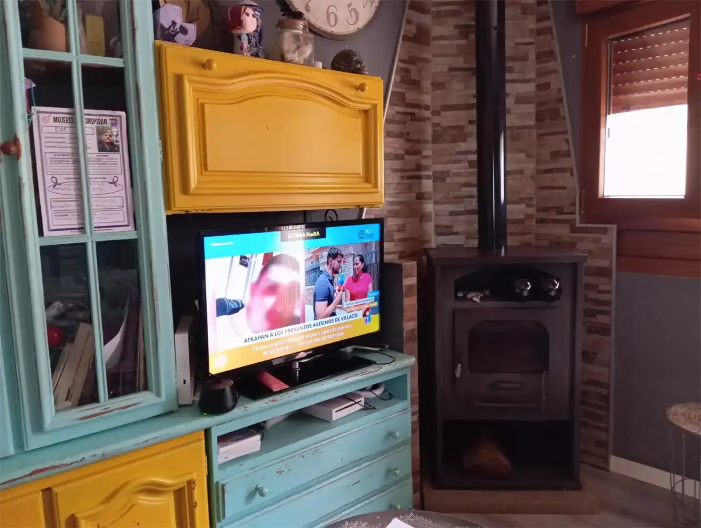 Sala de estar de Piso en venta en Guisando con Aire acondicionado, Parquet y Amueblado